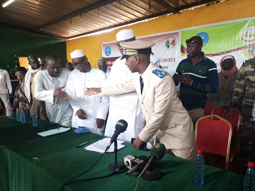 Cérémonie officielle d'ouverture de l'atelier de dissémination du nouveau code minier et la loi relative au contenu local à l'endroit des Orpailleurs du Cercle de Kéniéba.